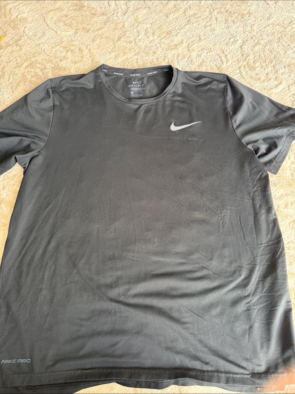 Nike Black Dri-FIT Short Sleeve Performance Tee